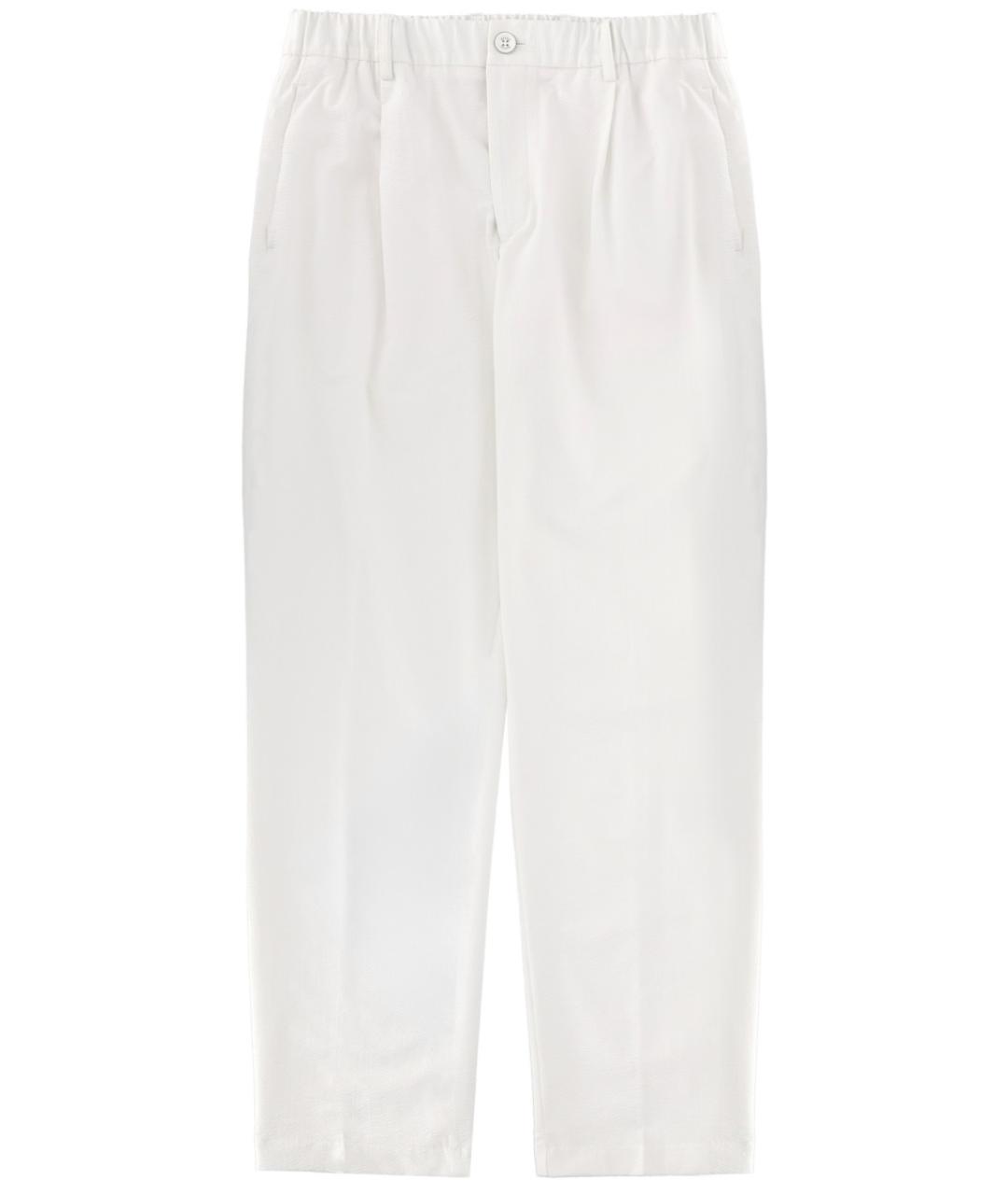 HERNO Белые полиэстеровые повседневные брюки, фото 1