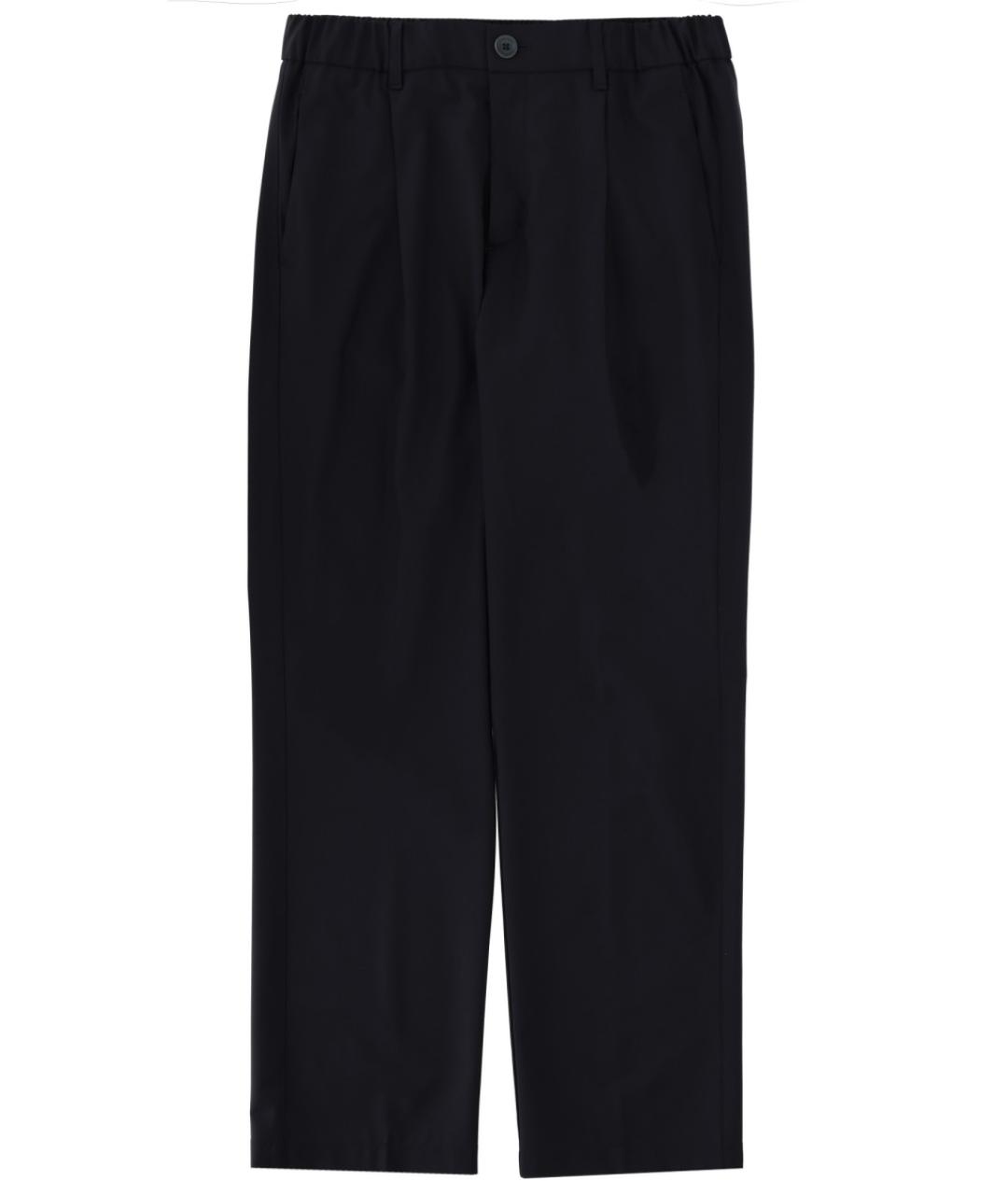 HERNO Синие полиэстеровые повседневные брюки, фото 1