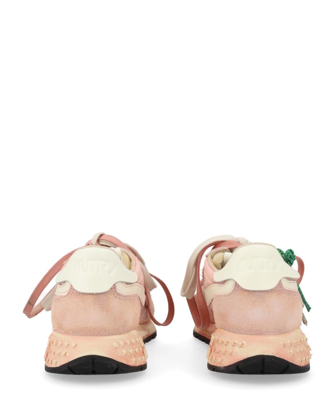 AUTRY Розовые текстильные кроссовки, фото 4