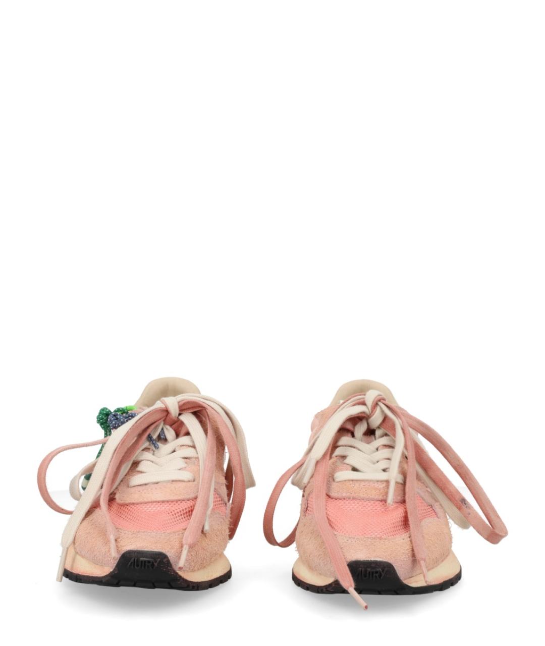 AUTRY Розовые текстильные кроссовки, фото 3