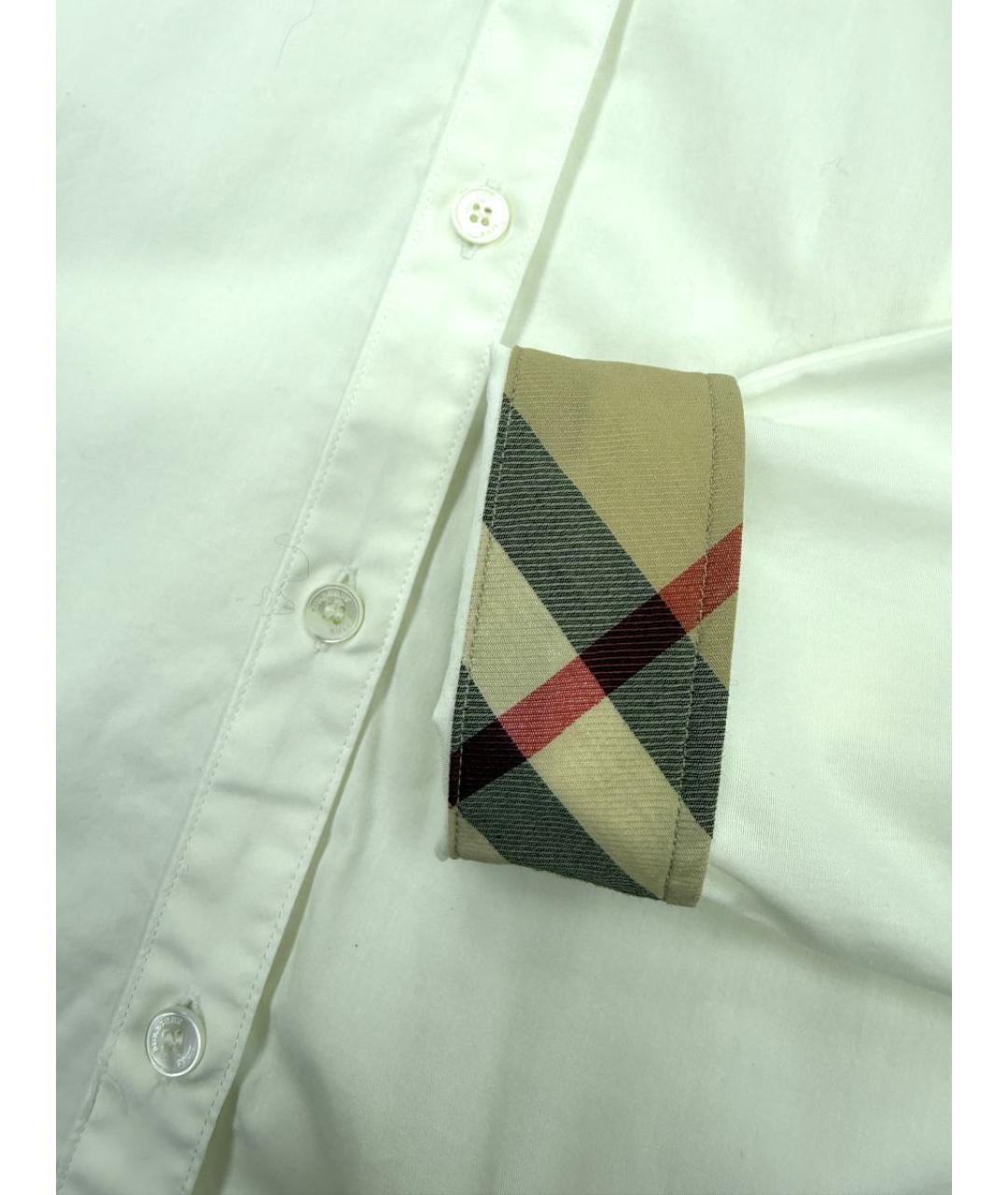 BURBERRY Белая рубашка, фото 4