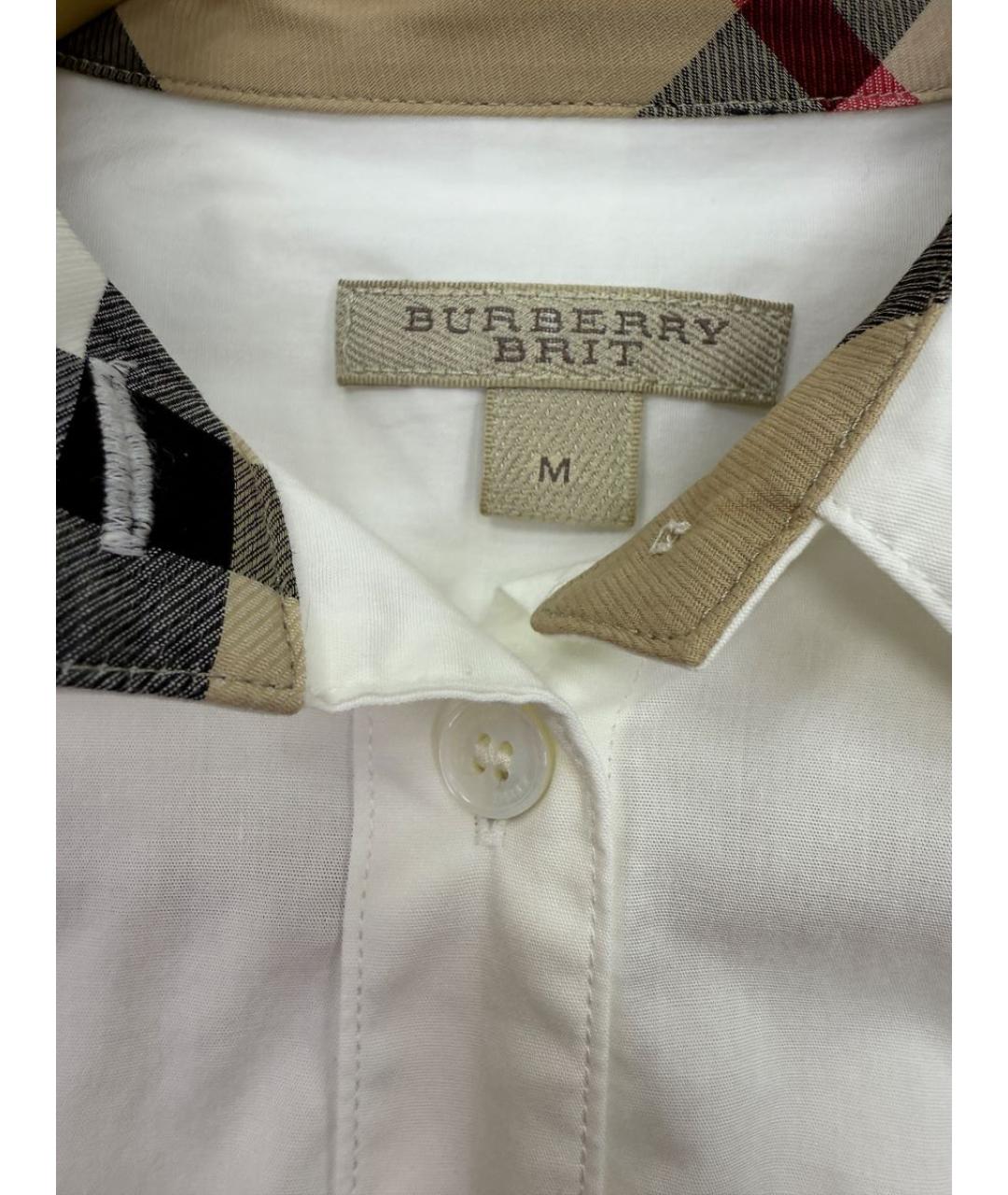 BURBERRY Белая рубашка, фото 3