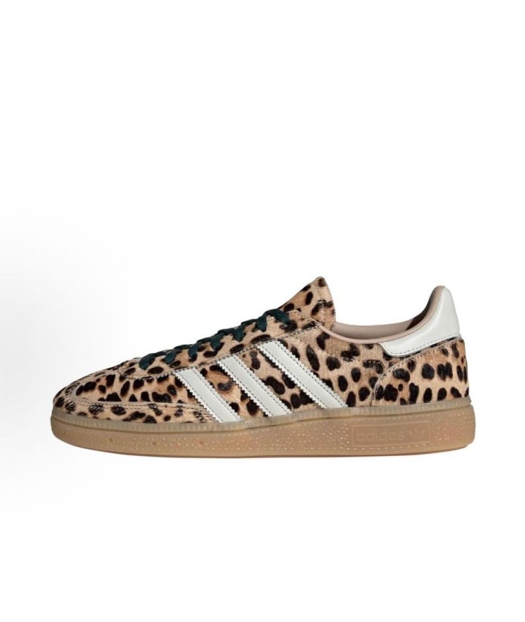 ADIDAS Бежевые текстильные низкие кроссовки / кеды, фото 2