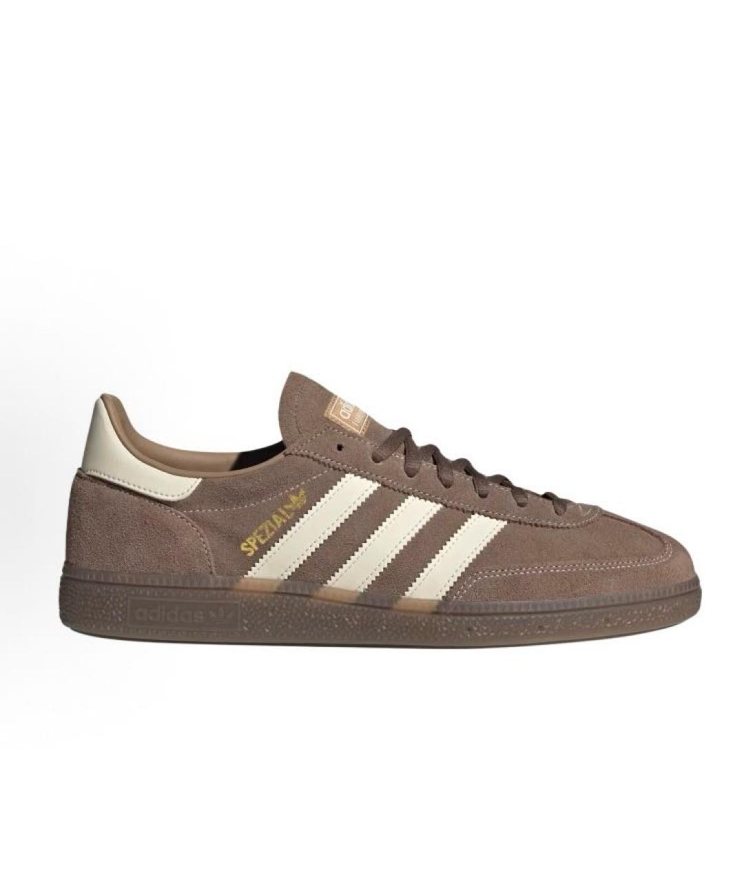 ADIDAS Коричневые замшевые низкие кроссовки / кеды, фото 6