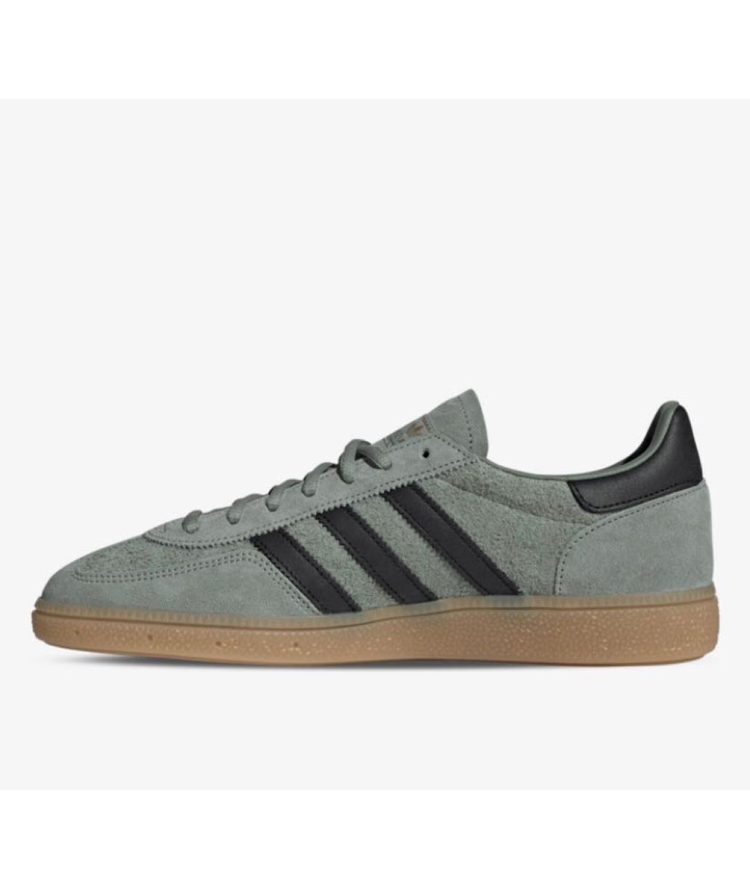 ADIDAS Зеленые замшевые низкие кроссовки / кеды, фото 2