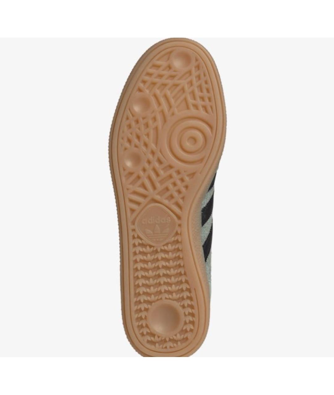 ADIDAS Зеленые замшевые низкие кроссовки / кеды, фото 5