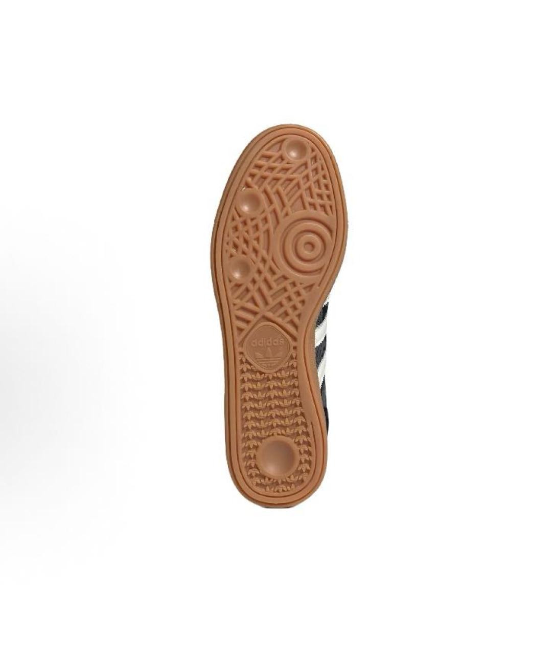 ADIDAS Черные текстильные низкие кроссовки / кеды, фото 4