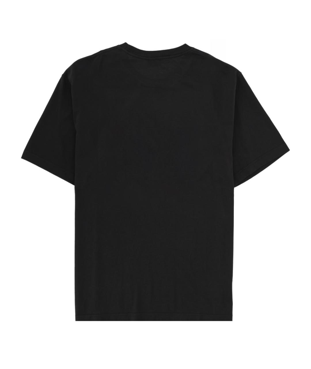 KENZO Черная хлопковая футболка, фото 2