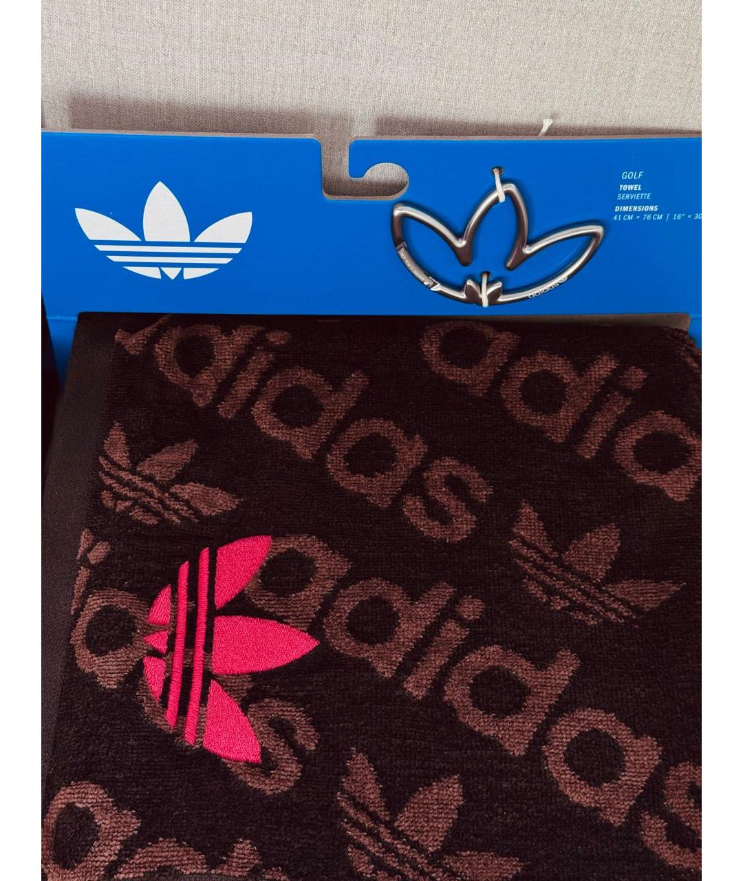ADIDAS Хлопковое полотенце, фото 3