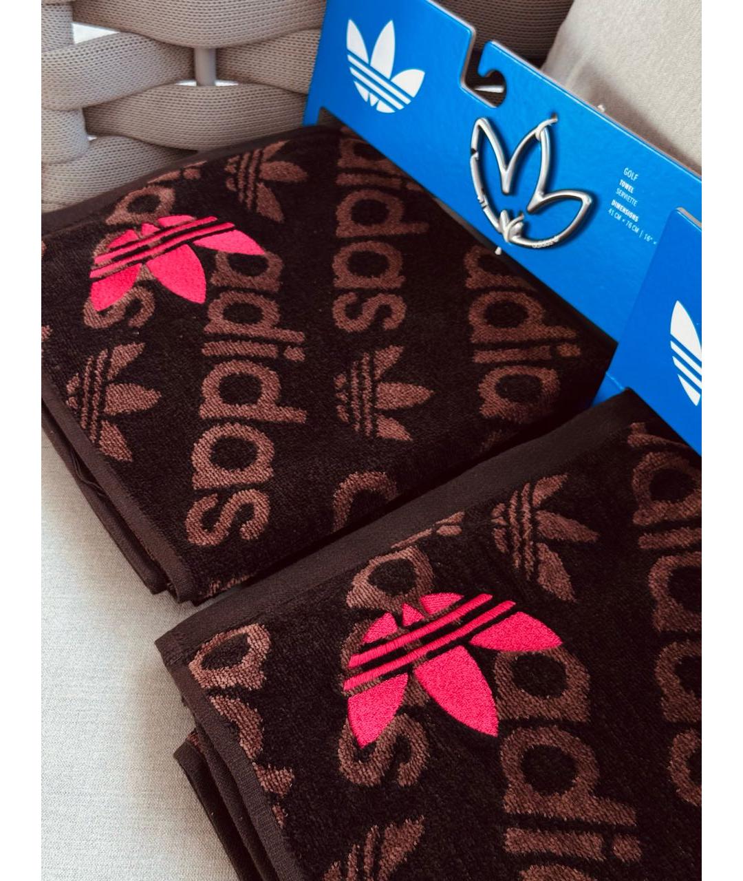 ADIDAS Хлопковое полотенце, фото 2