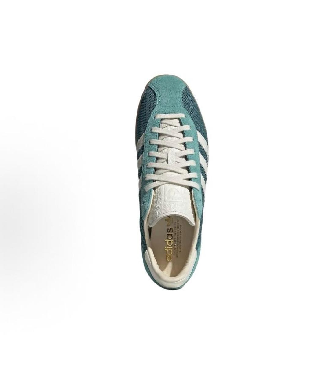 ADIDAS Бирюзовые текстильные низкие кроссовки / кеды, фото 5