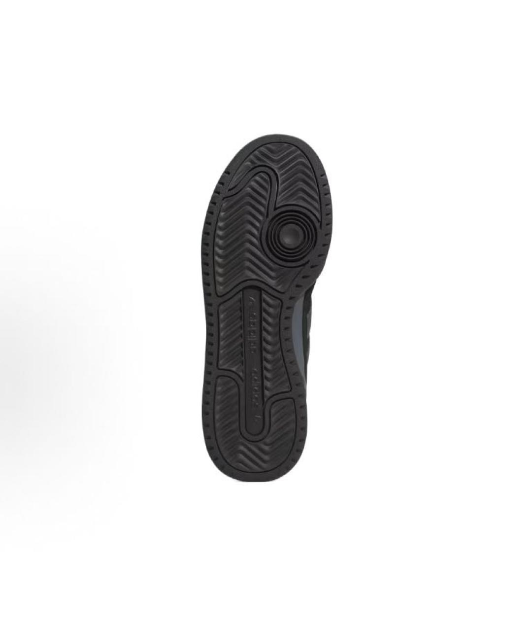 ADIDAS Черные замшевые низкие кроссовки / кеды, фото 5