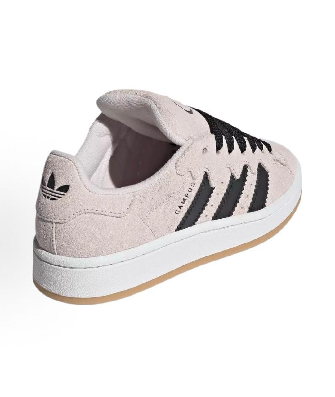 ADIDAS Розовые замшевые низкие кроссовки / кеды, фото 3