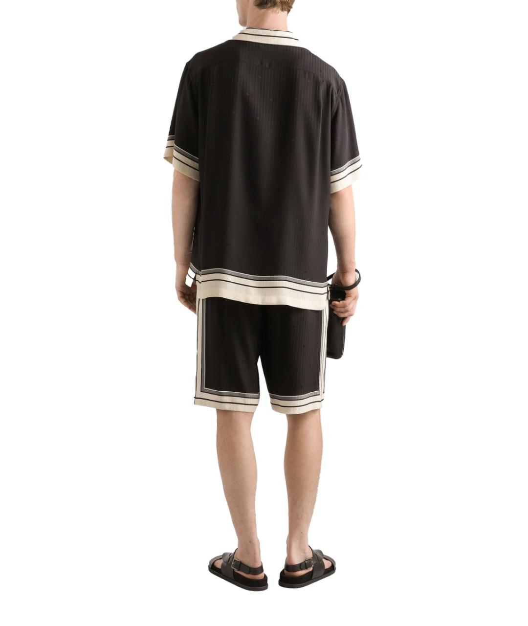 DOLCE&GABBANA Мульти шелковая кэжуал рубашка, фото 3