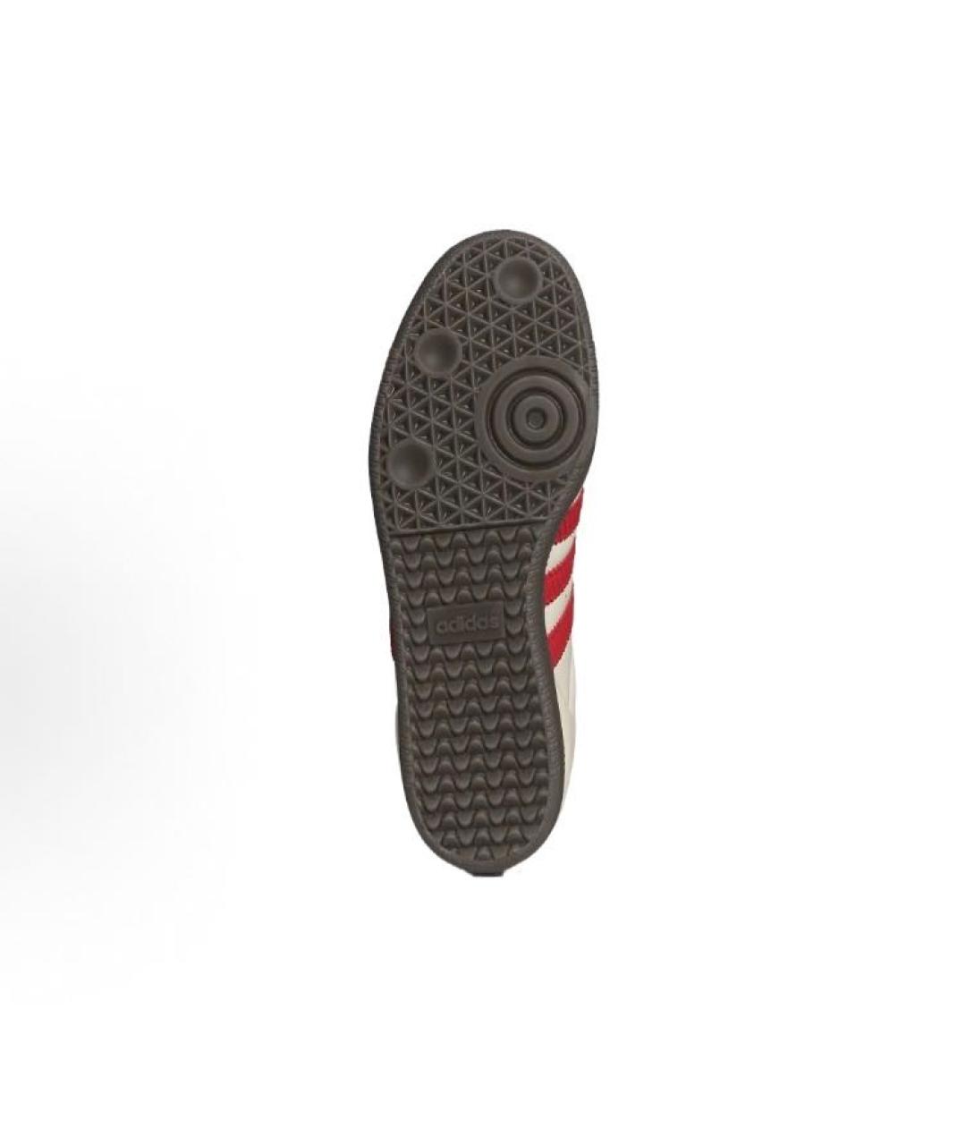 ADIDAS Бежевые кожаные низкие кроссовки / кеды, фото 6