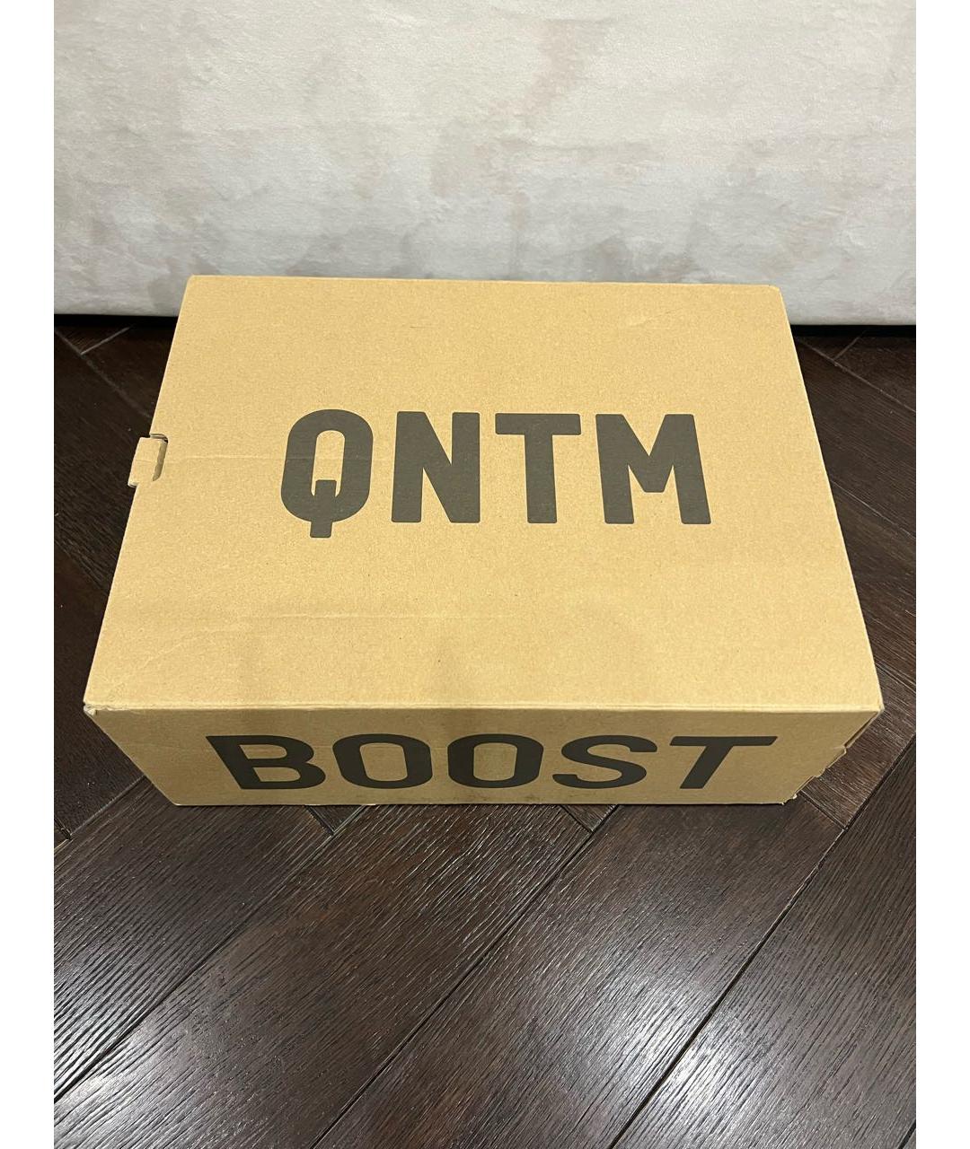 ADIDAS YEEZY Синие текстильные высокие кроссовки / кеды, фото 7