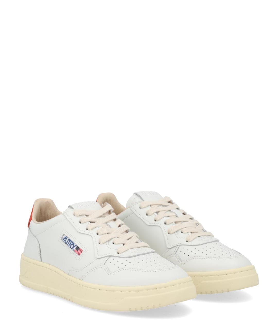 AUTRY Белые кожаные кеды, фото 2