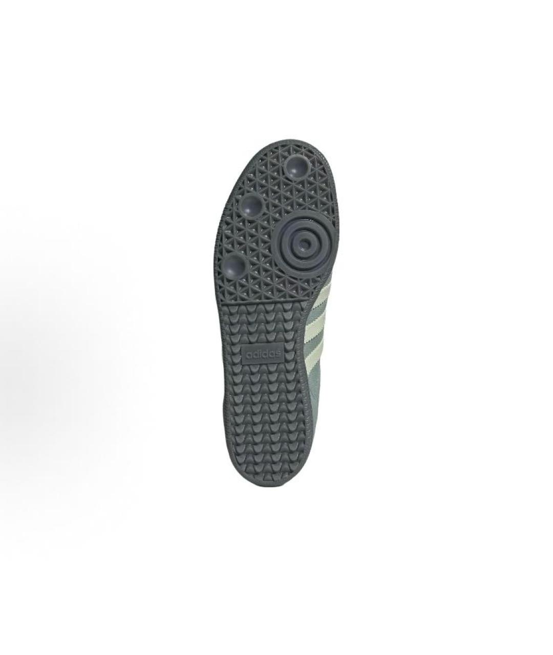 ADIDAS Зеленые текстильные низкие кроссовки / кеды, фото 6