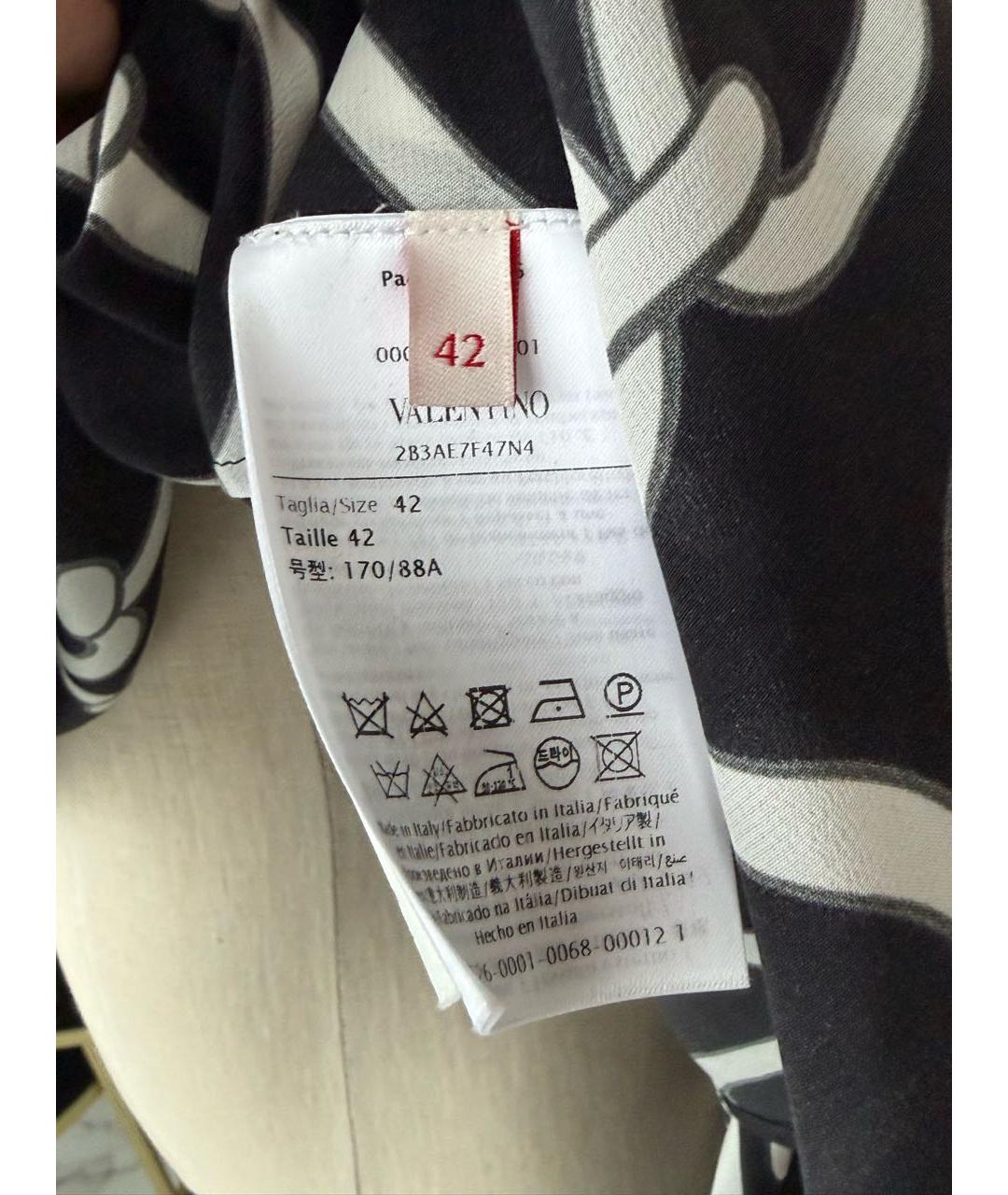 VALENTINO Черная блузы, фото 6