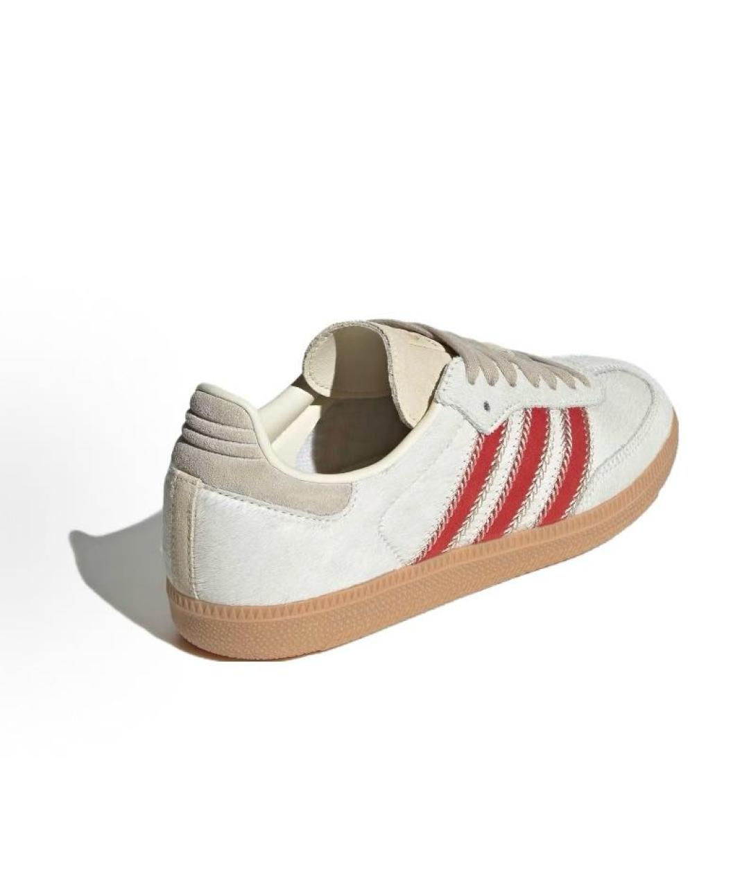 ADIDAS Бежевые текстильные низкие кроссовки / кеды, фото 4