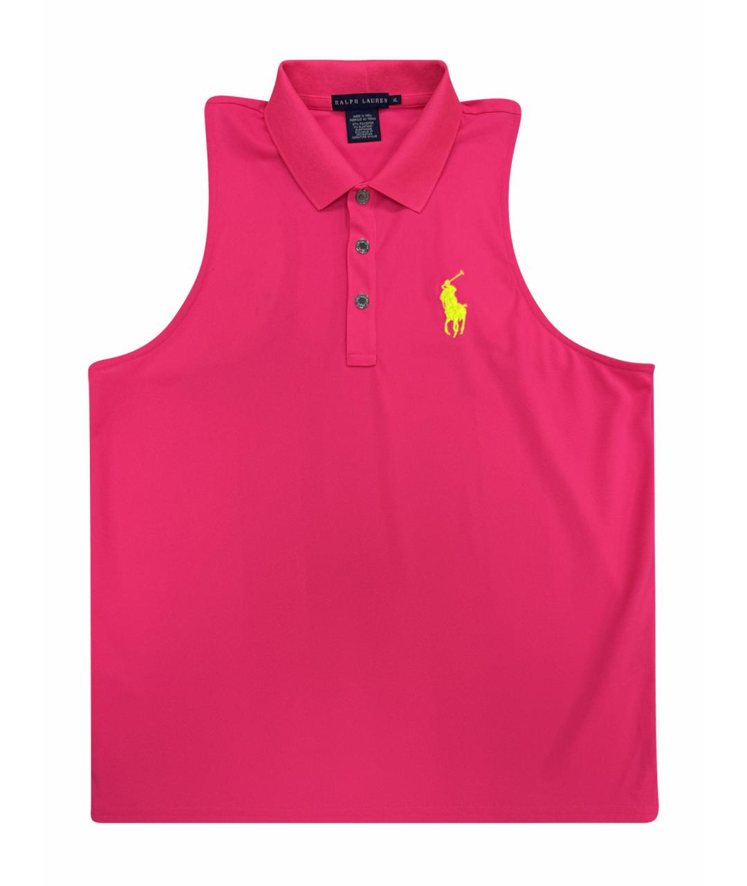 RALPH LAUREN Розовая майка, фото 1