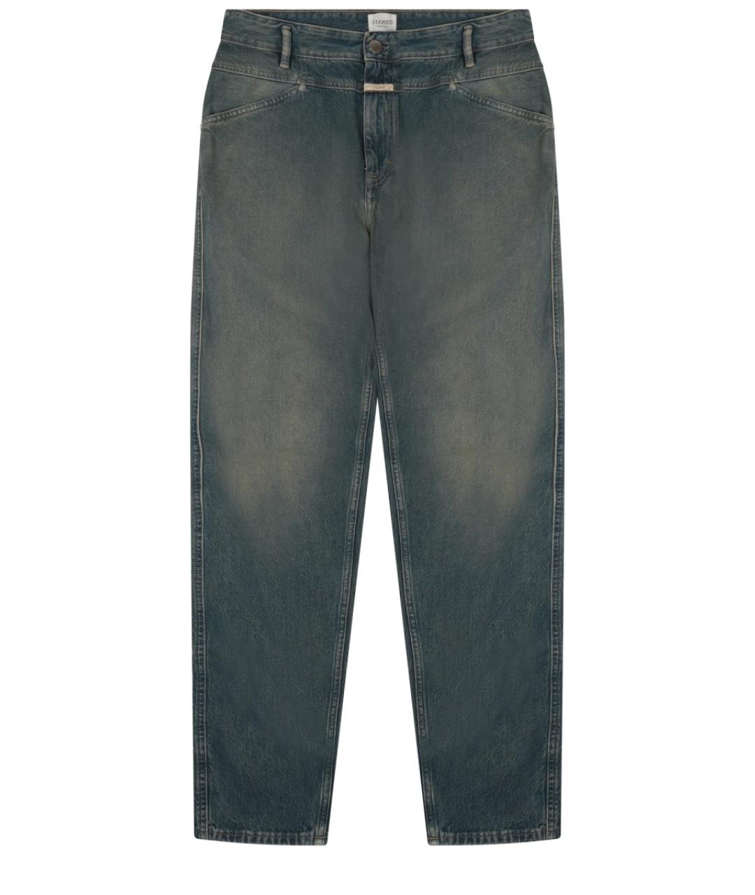 CLOSED Синие прямые джинсы, фото 1