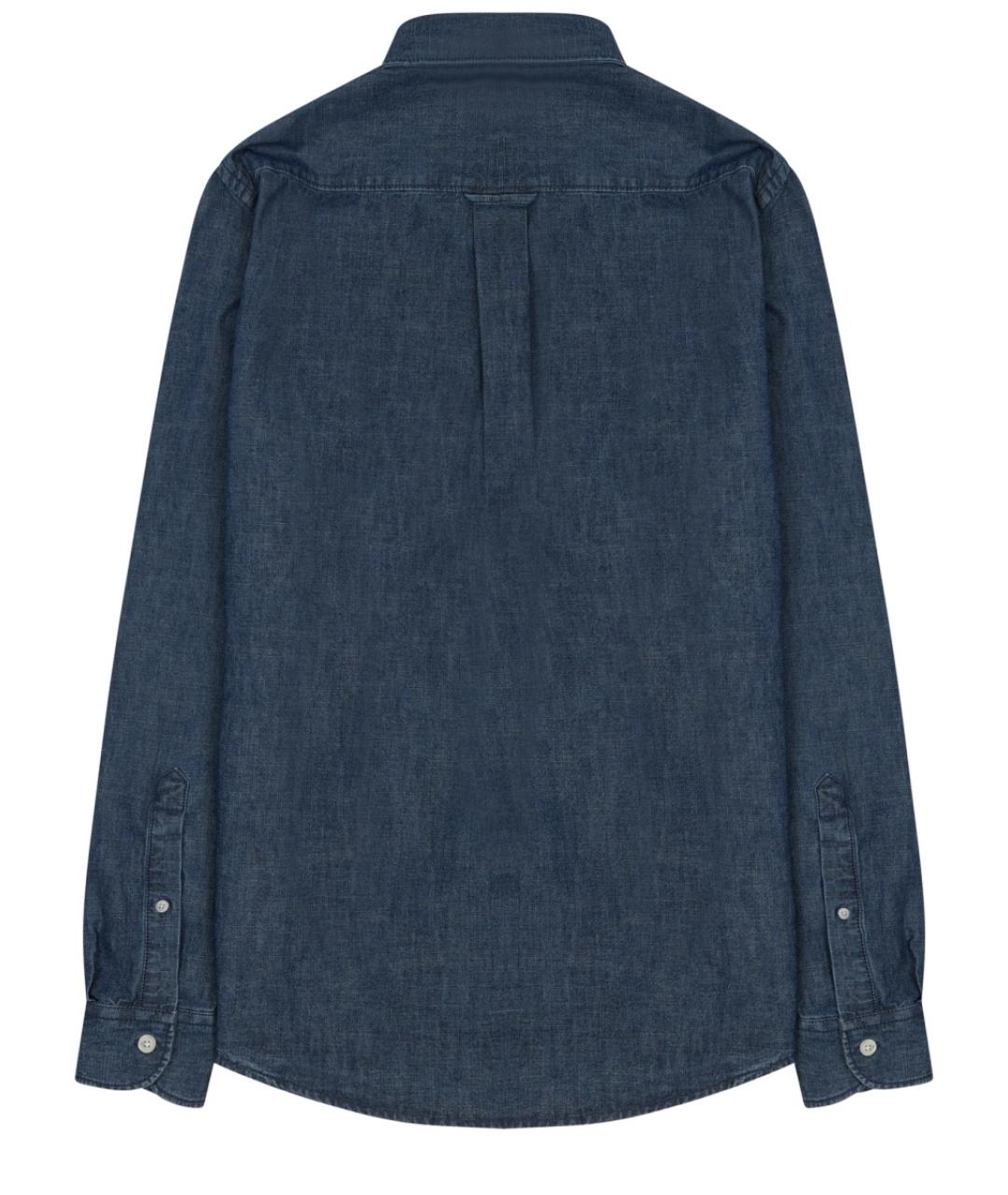 CLOSED Синяя хлопковая кэжуал рубашка, фото 2