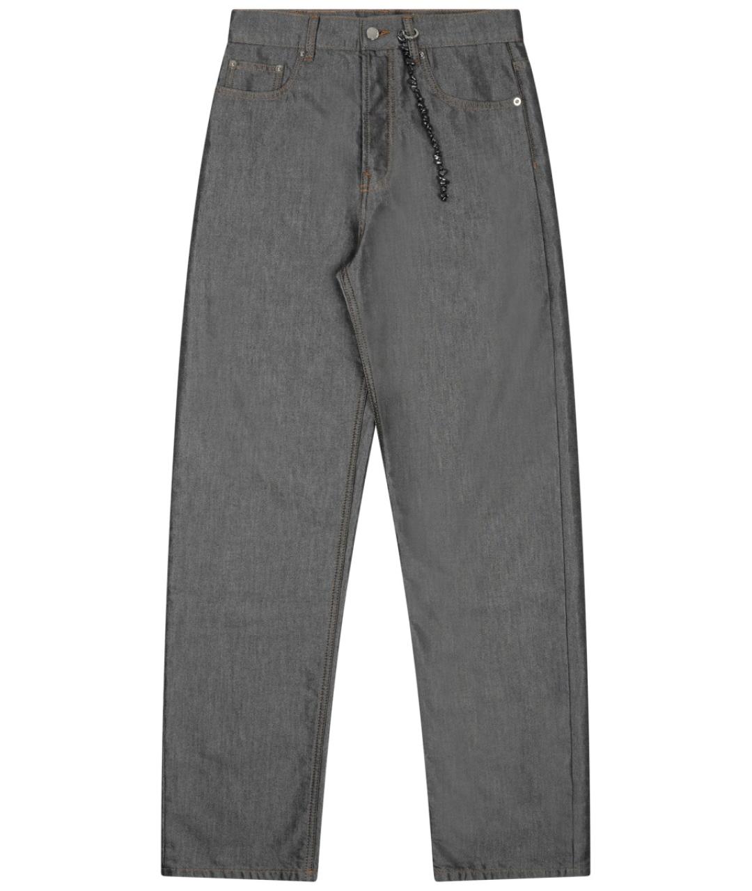 DARKPARK Серые прямые джинсы, фото 1