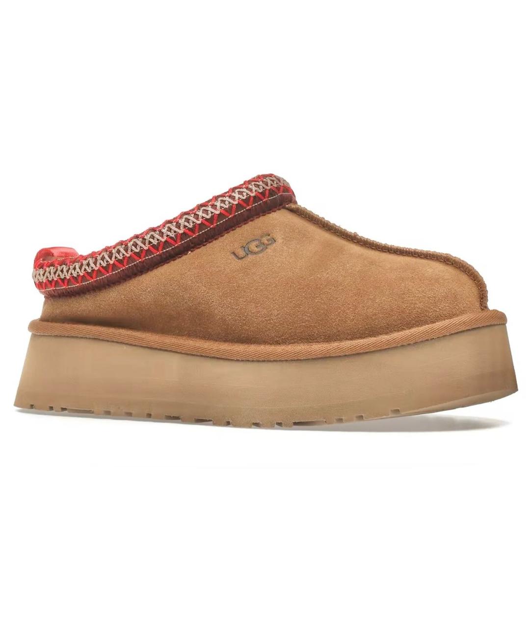 UGG AUSTRALIA Коричневые замшевые сабо, фото 3