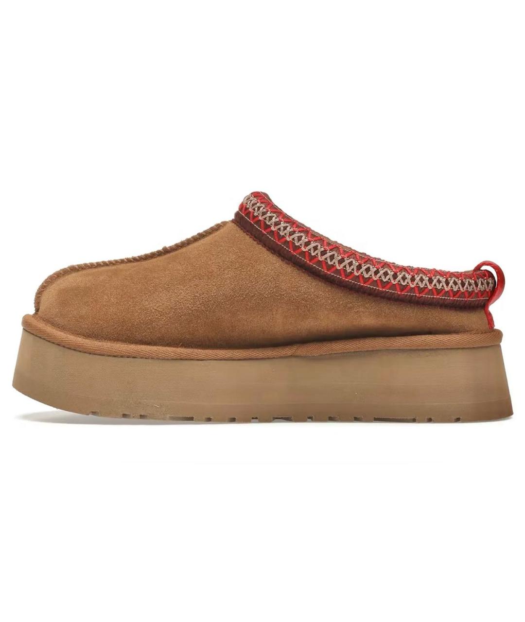 UGG AUSTRALIA Коричневые замшевые сабо, фото 6