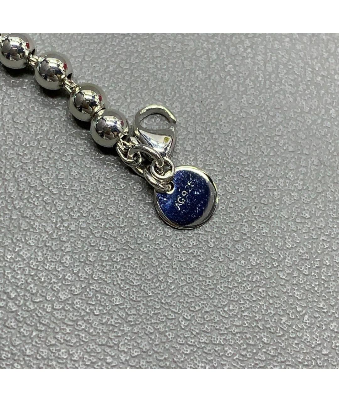 TIFFANY&CO Бирюзовый серебряный браслет, фото 8