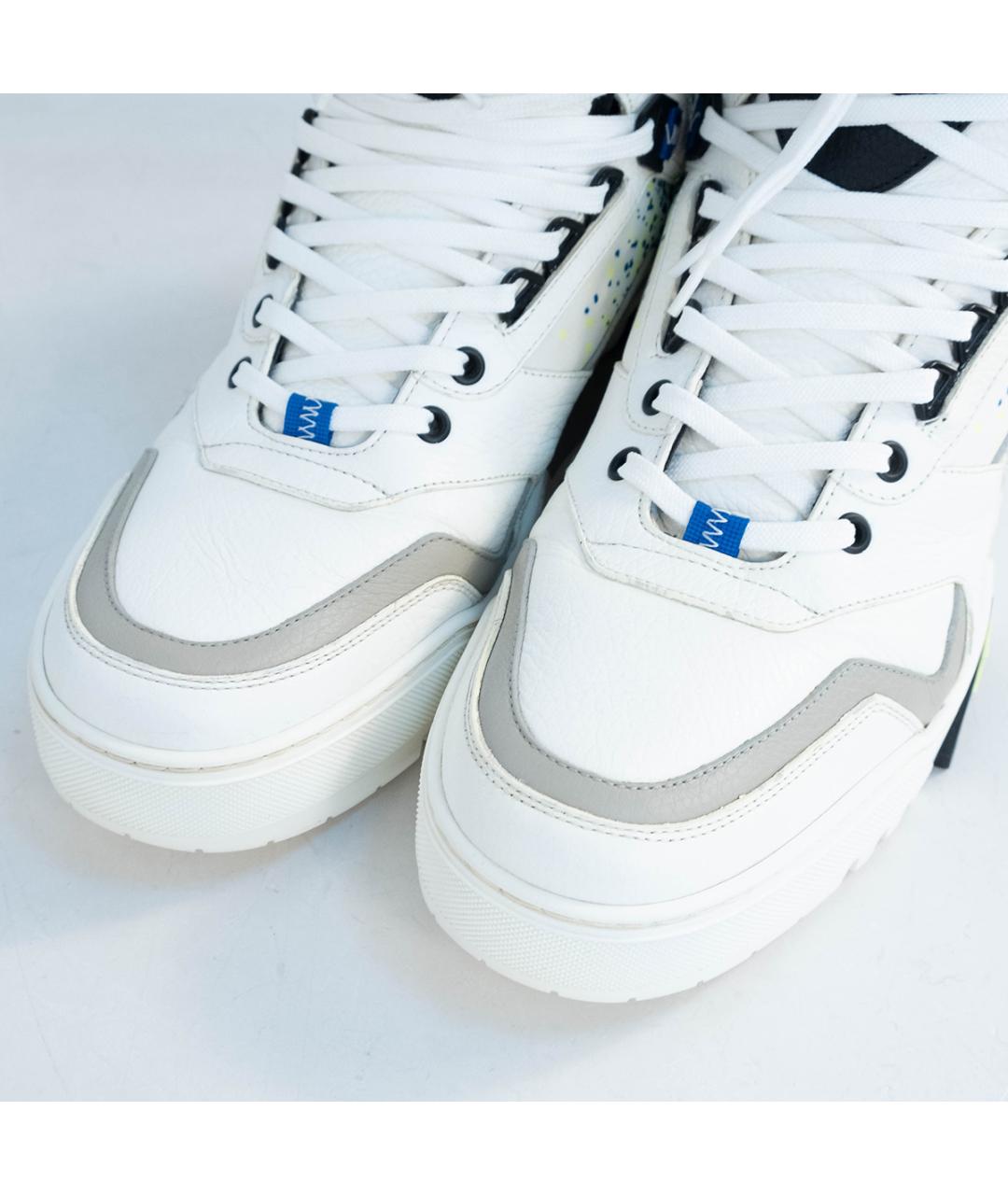 LOUIS VUITTON Мульти кожаные высокие кроссовки / кеды, фото 3