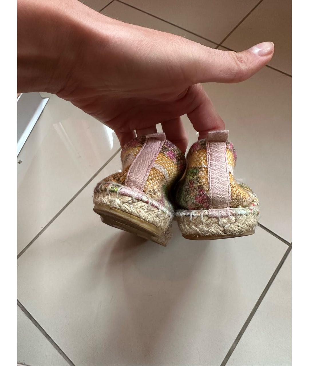 DOLCE&GABBANA Мульти текстильные эспадрильи, фото 4