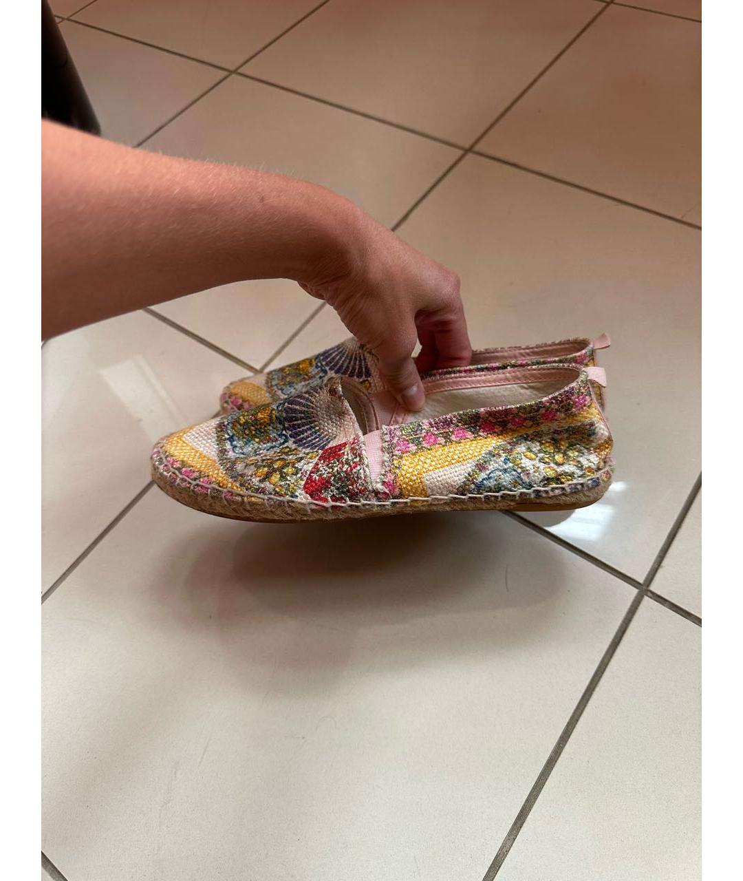 DOLCE&GABBANA Мульти текстильные эспадрильи, фото 7