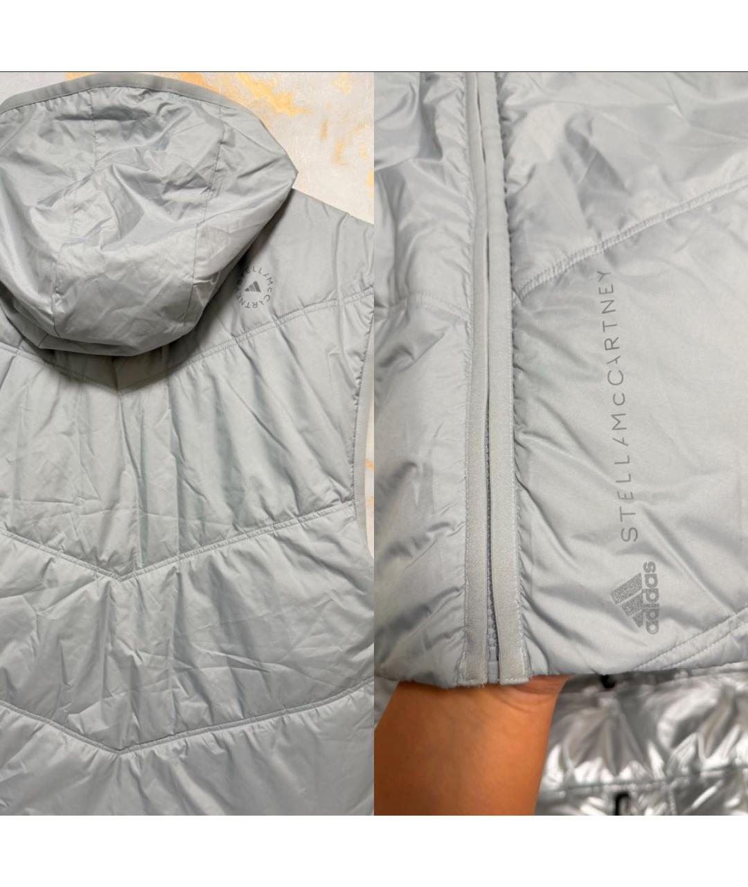 ADIDAS BY STELLA MCCARTNEY Серебряная куртка, фото 7