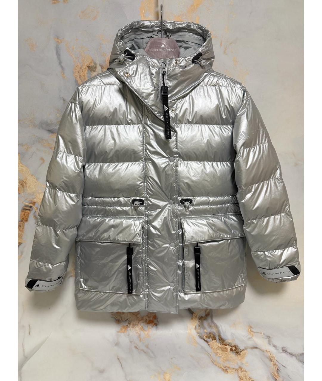 ADIDAS BY STELLA MCCARTNEY Серебряная куртка, фото 9