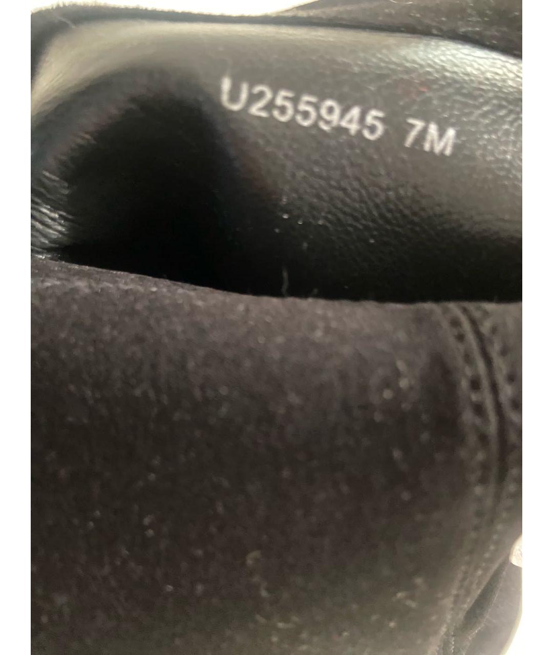 STUART WEITZMAN Черные замшевые ботфорты, фото 5