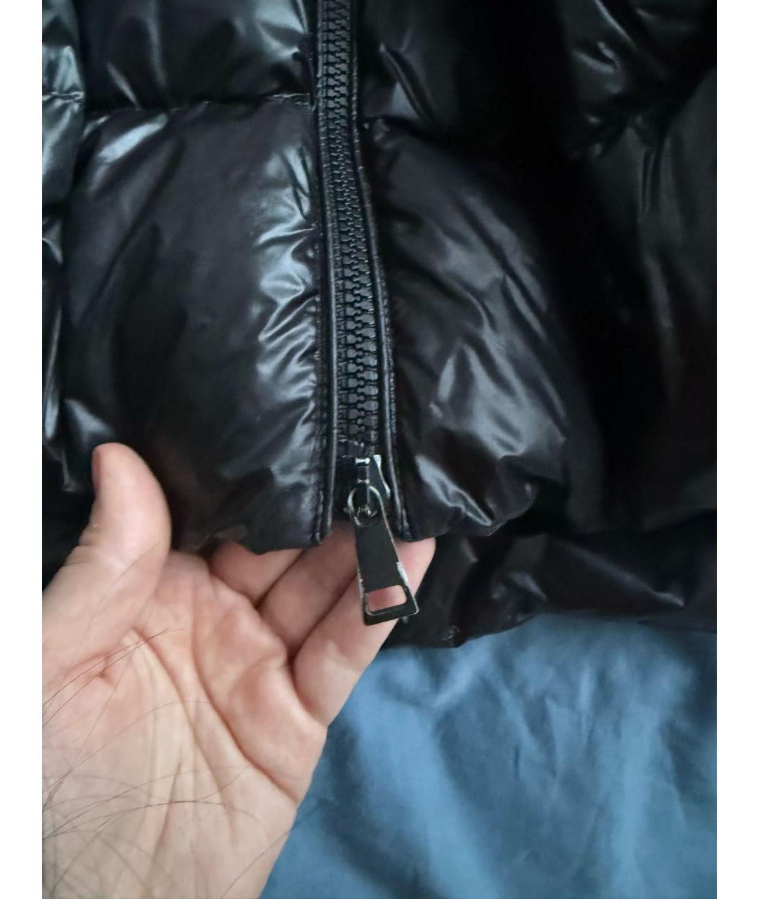 MONCLER Черная куртка, фото 7