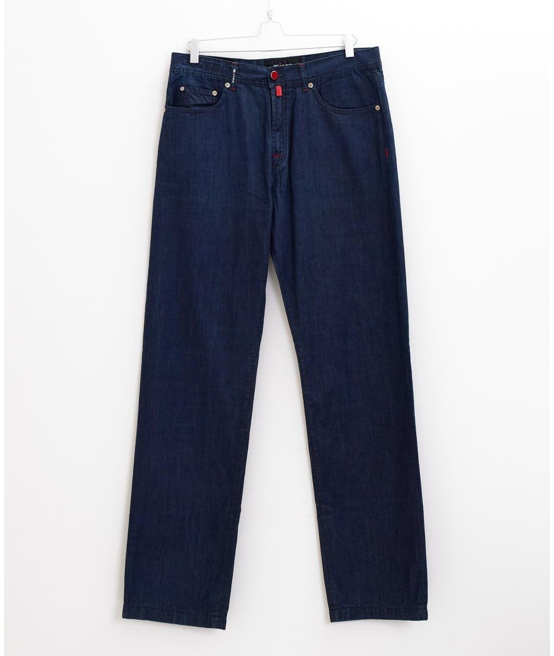 KITON Синие хлопковые джинсы скинни, фото 4