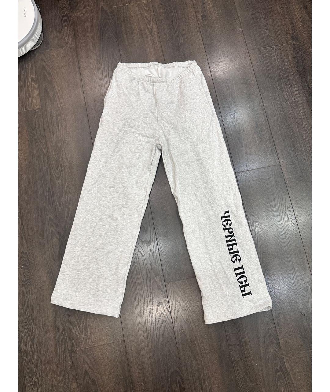 Kanye West Серые хлопковые повседневные брюки, фото 3