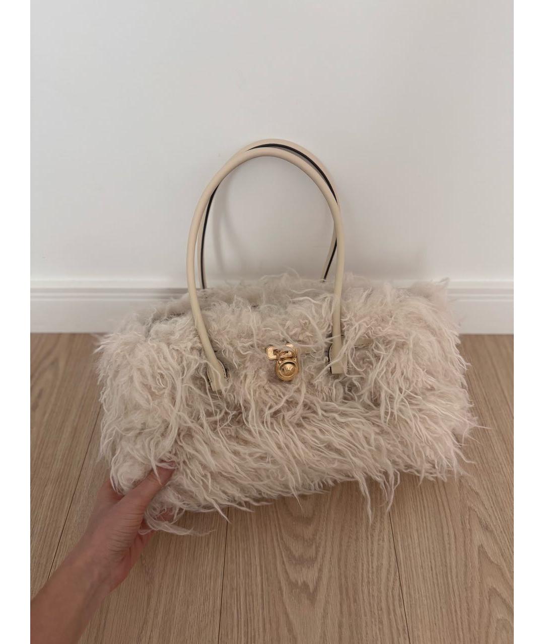 MICHAEL KORS Бежевая сумка тоут, фото 8