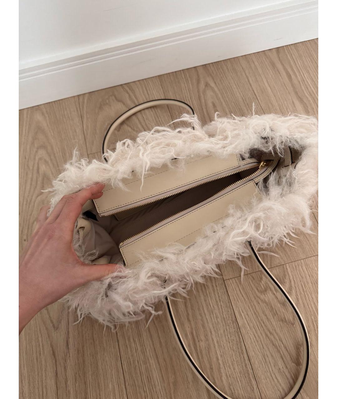 MICHAEL KORS Бежевая сумка тоут, фото 6