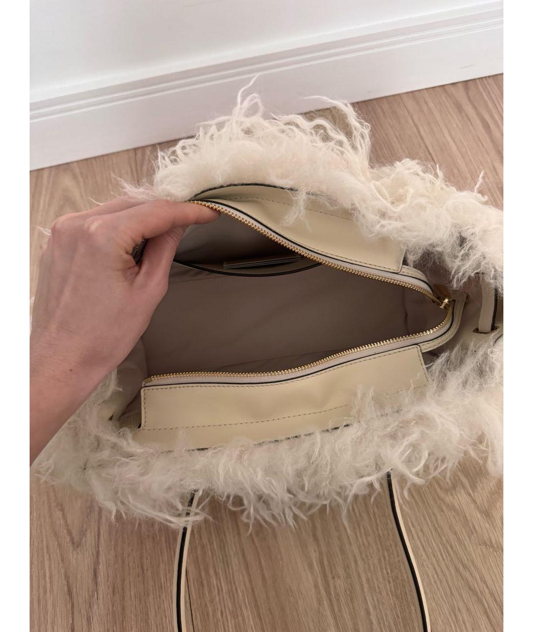 MICHAEL KORS Бежевая сумка тоут, фото 7