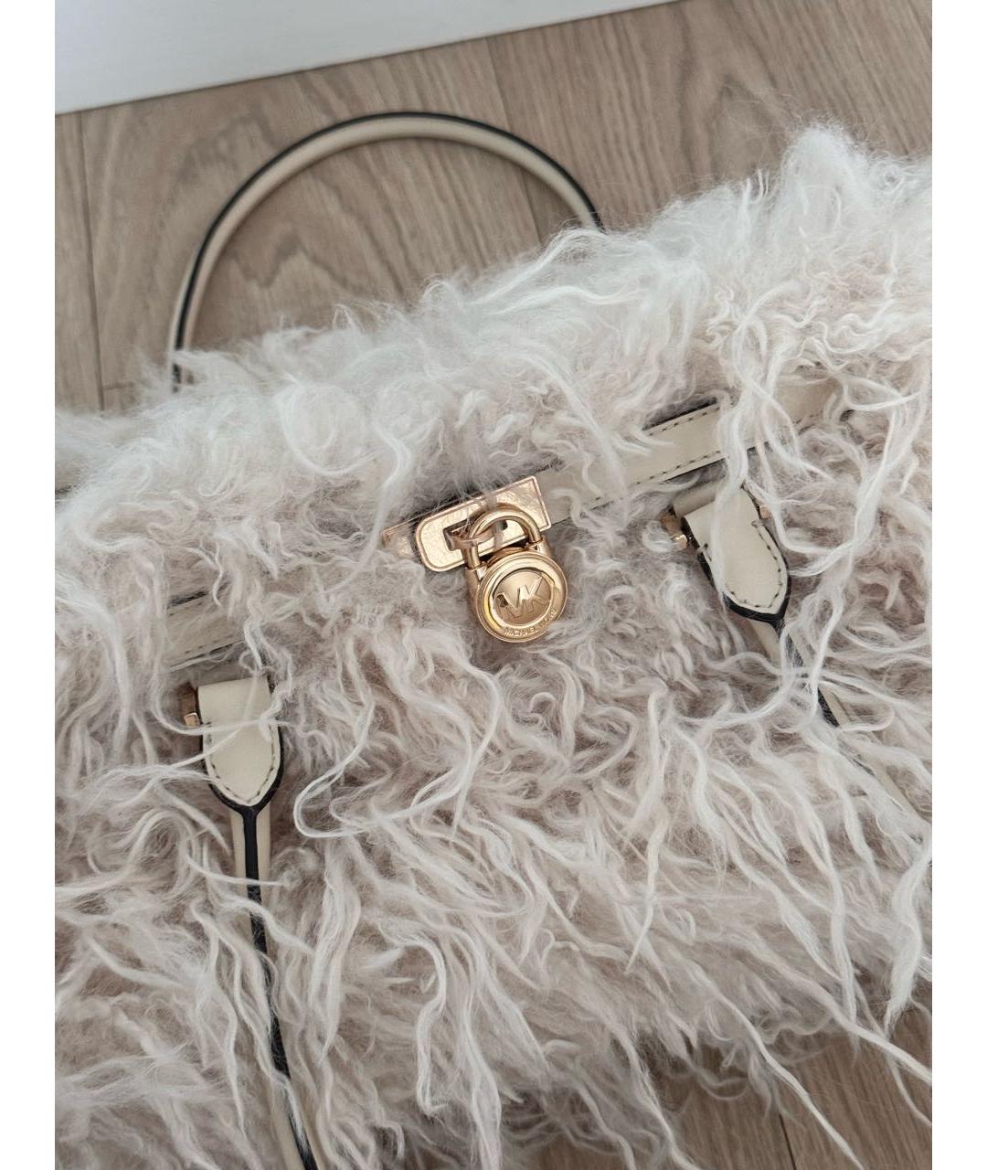 MICHAEL KORS Бежевая сумка тоут, фото 3