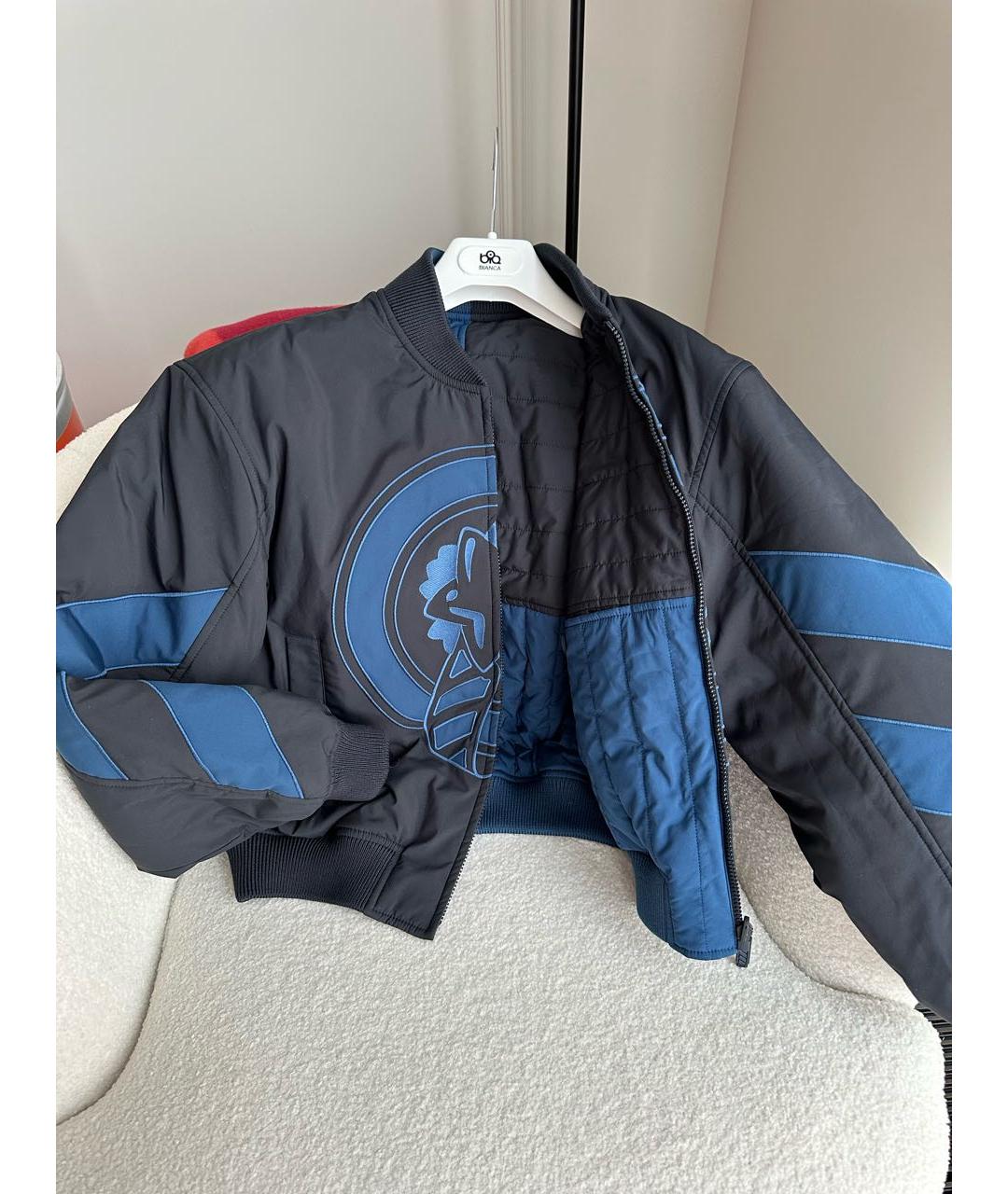 HERMES Темно-синяя куртка, фото 4