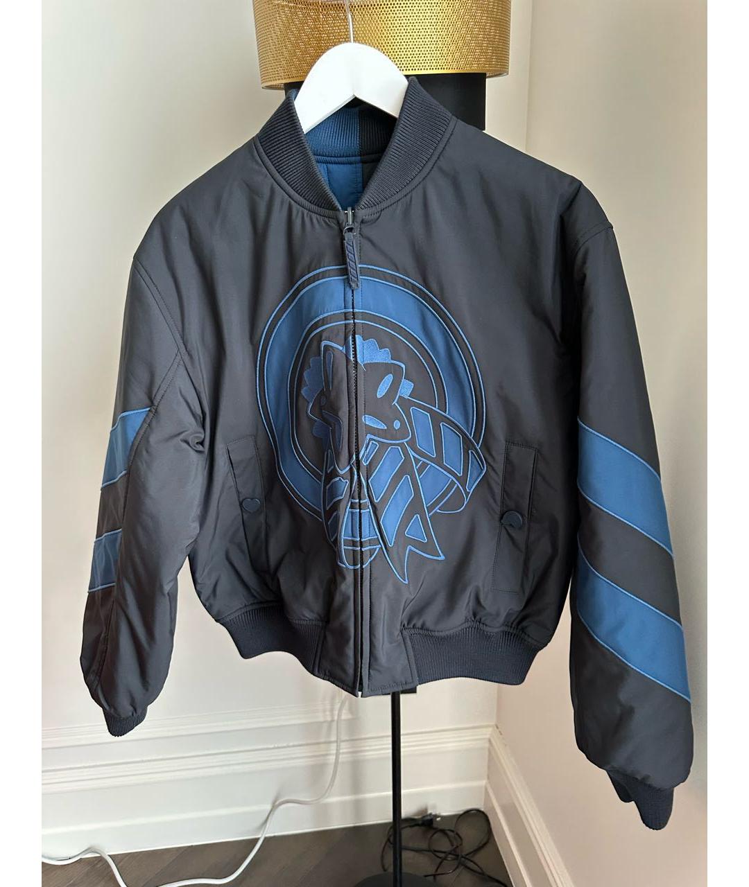 HERMES Темно-синяя куртка, фото 6