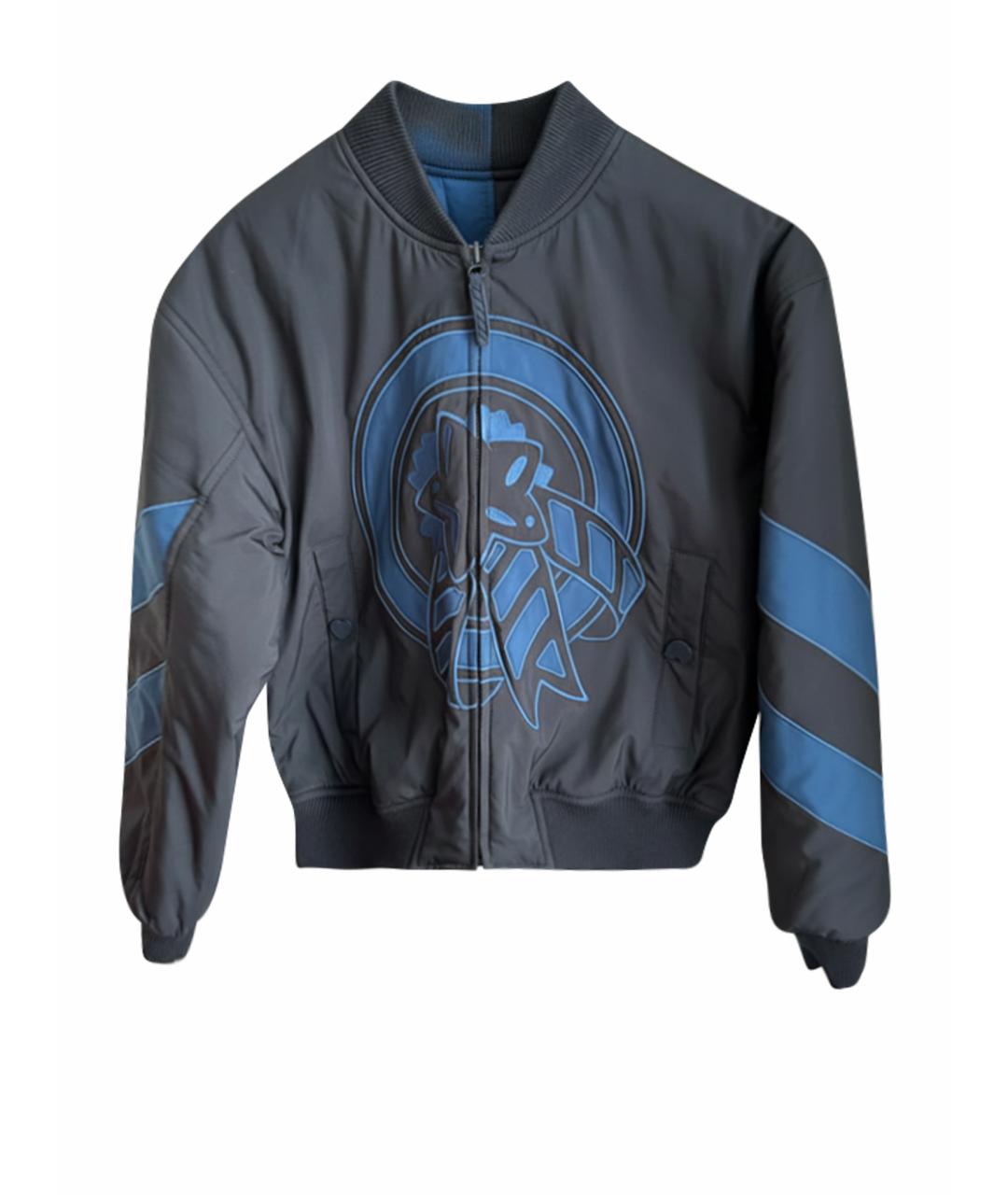 HERMES Темно-синяя куртка, фото 1