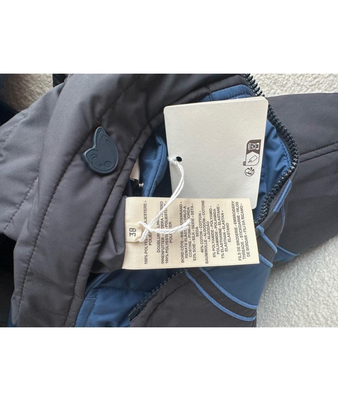 HERMES Темно-синяя куртка, фото 5