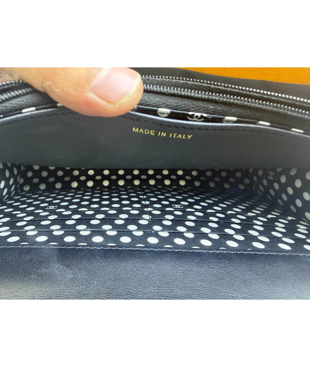 CHANEL Черная кожаная сумка через плечо, фото 8