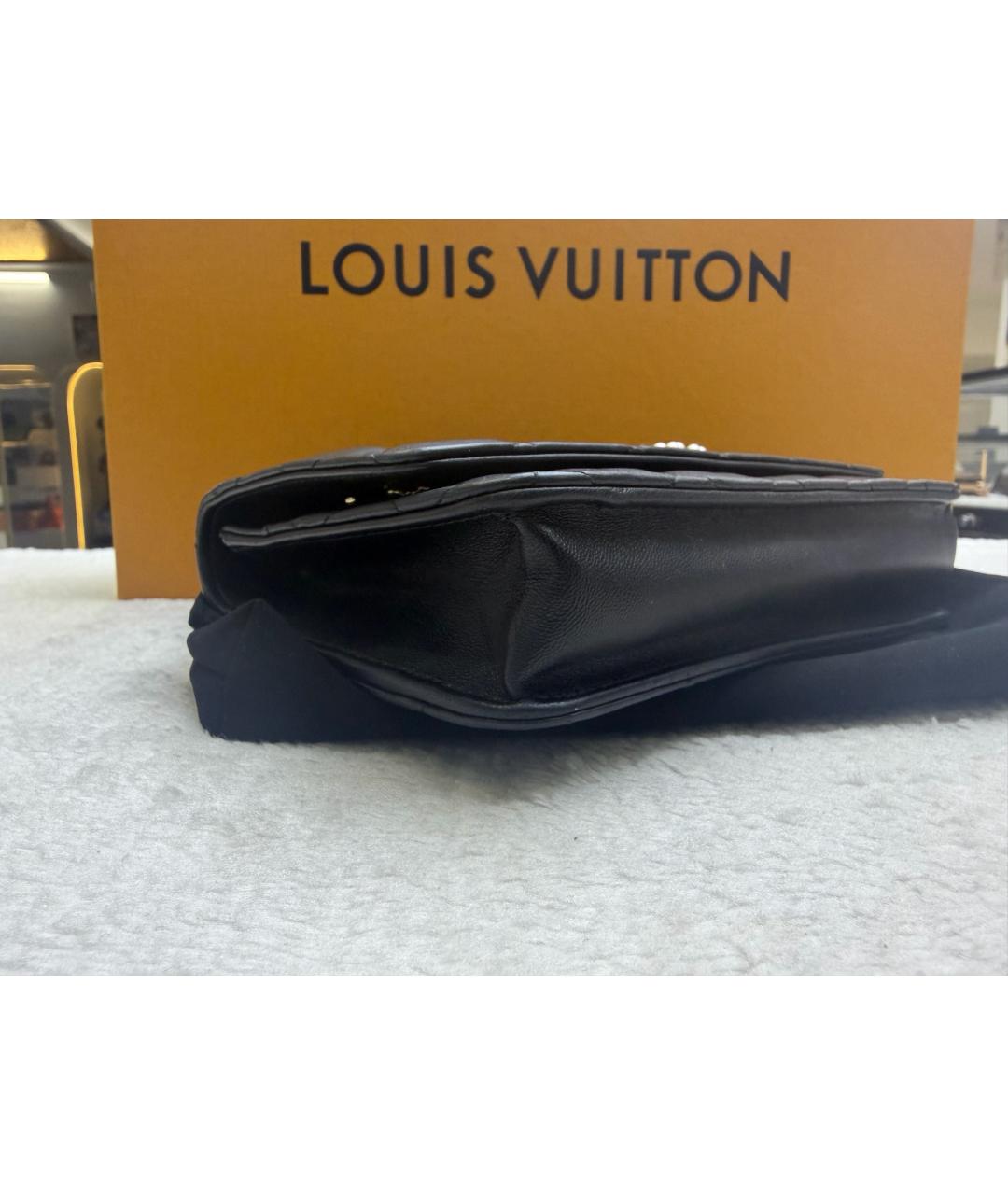 CHANEL Черная кожаная сумка через плечо, фото 7